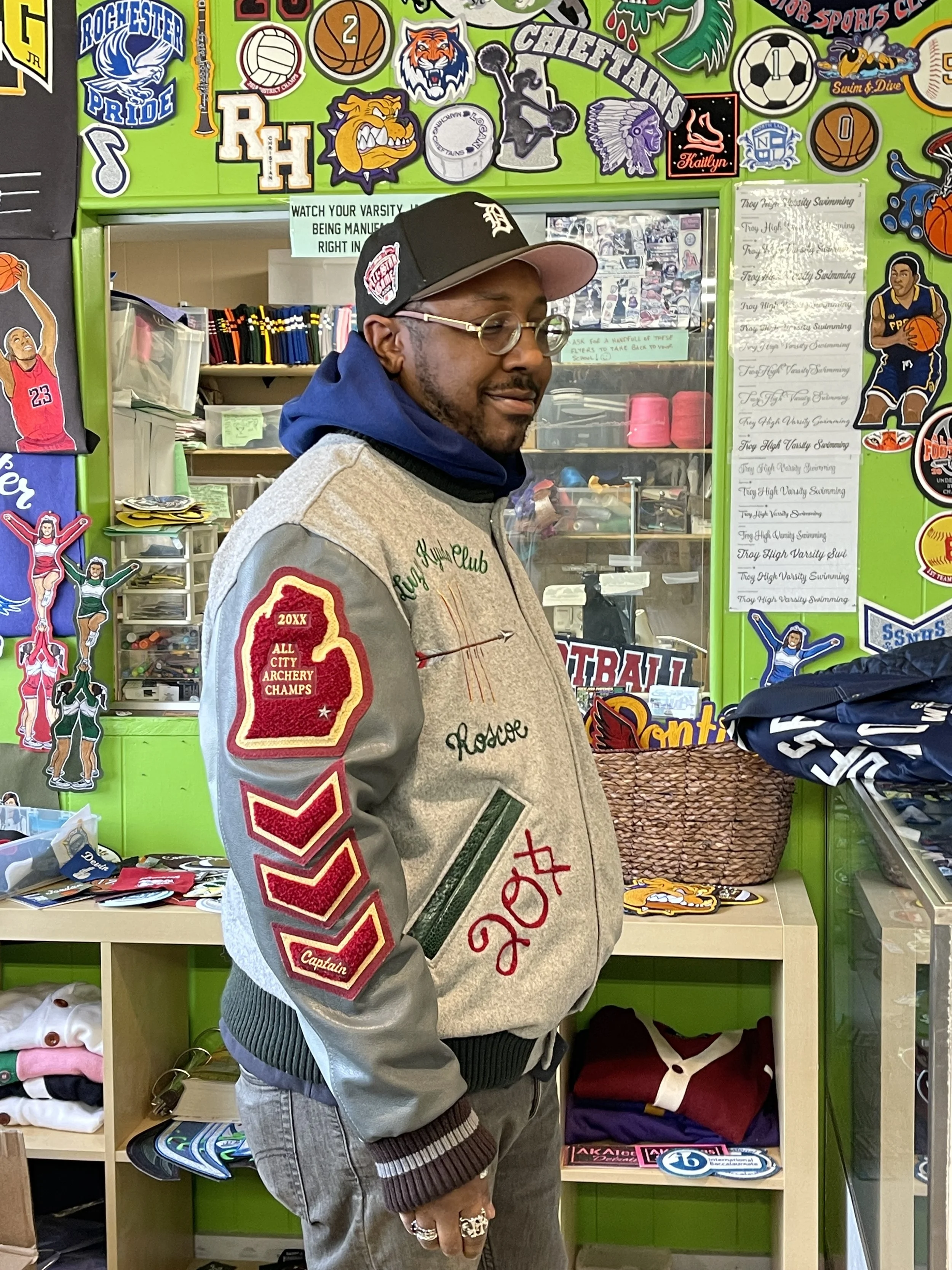 everyone x j.30000 varsity jacket 2024 L 13 ファッション everyone